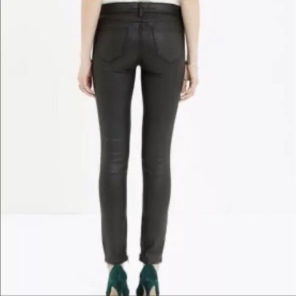 MADEWELL | Skinny Skinny Racetrack Moto Black Jeans Size 28 - Picture 3 of 15